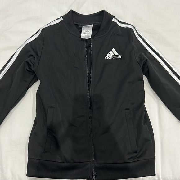 Adidas big girls lightweight track jacket - Picture 4 of 8